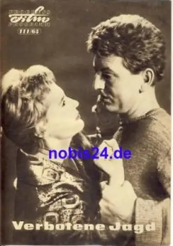 Verbotene Jagd Polnischer Film  111/63 Progress Programm