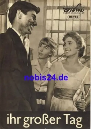 Ihr grosser Tag sowjetischer Film 104/63 Progress Programm