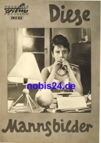 Diese Mannsbilder CSSR 103/63 Progress Programm