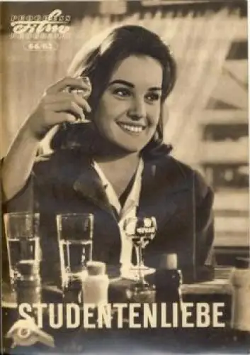 Studentenliebe - jugoslawischer Film 66/63 Progress Programm