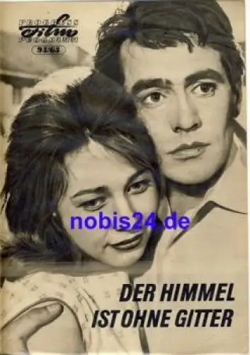 Der Himmel ist ohne Gitter rumänischer Film 93/63 Progress Programm