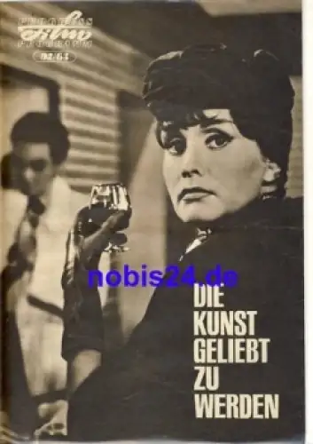 Die Kunst geliebt zu werden 92/63 Progress Programm