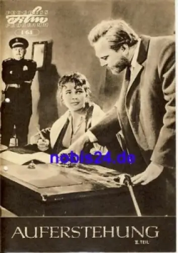 Auferstehung II.Teil - Sowjetischer Film 1/63 Progress Programm