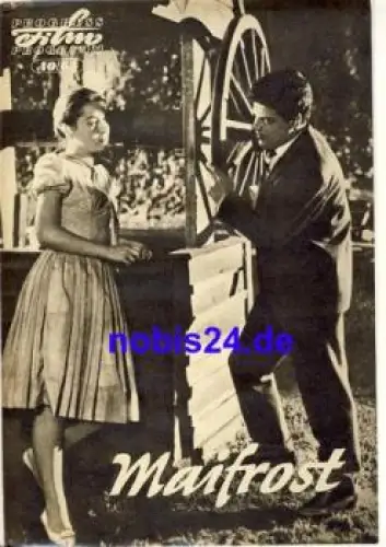 Maifrost - Ungarischer Film 40/63 Progress Programm