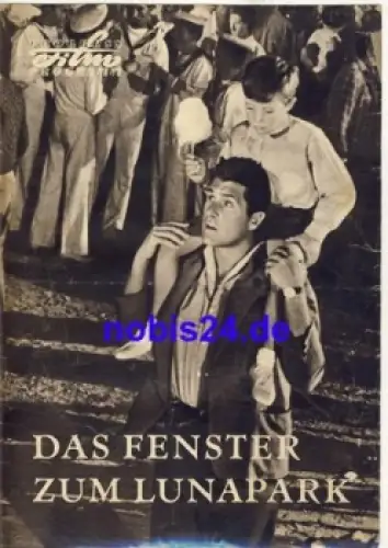 Das Fenster zum Lunapark mit Gastone Renzelli und Giulia Rubini 121/57  Progress Programm