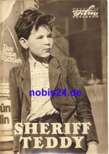 Sheriff Teddy - Defa Film 114/57 Progress Programm