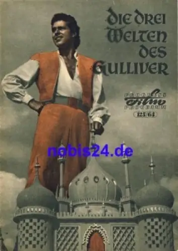 Die drei Welten des Gulliver mit Kerwin Mathews, June Thorburn, Jo Morrow 125/63 Progress Programm