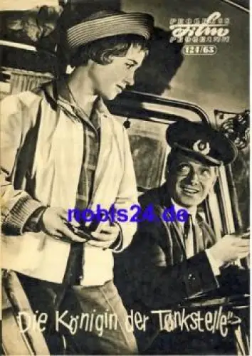 Die Königin der Tankstelle Sowjetischer Film 124/63 Progress Programm