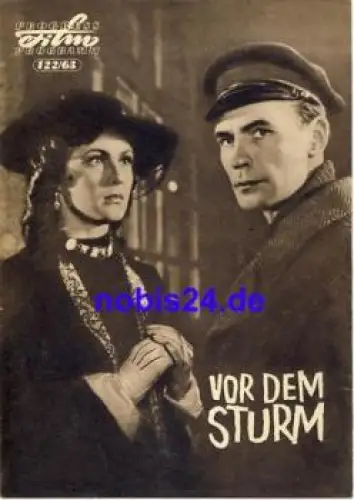 Vor dem Sturm sowjetischer Film 122/63 Progress Programm