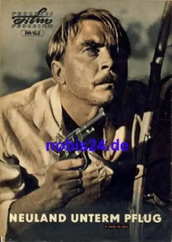 Neuland unterm Pflug sowjetischer Film 10/63 Progress Programm