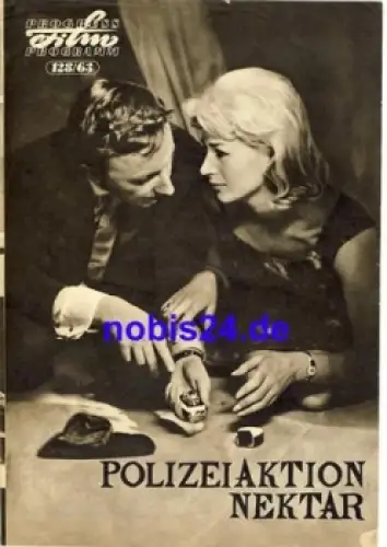 Polizeiaktion Nektar polnischer Film 128/63 Progress Programm