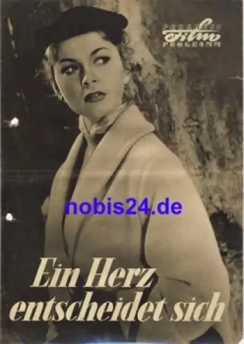 Ein Herz entscheidet sich jugoslawischer Film 91/57 Progress Programm