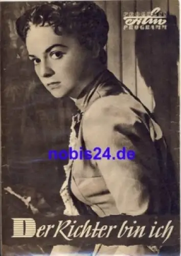 Der Richter bin ich - Finnischer Film 82/57 Progress Programm