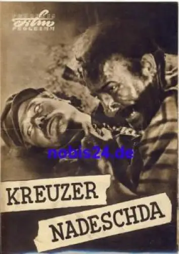 Kreuzer Nadeschda Bulgarischer Film 98/57 Progress Programm