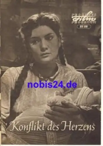 Konflikt des Herzens Ungarischer Film 51/58 Progress Programm