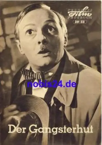 Der Gangsterhut polnischer Film 50/58 Progress Programm