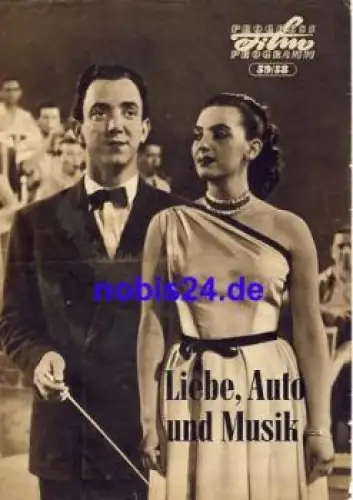 Liebe Auto und Musik Bulgarischer Film 59/58 Progress Programm