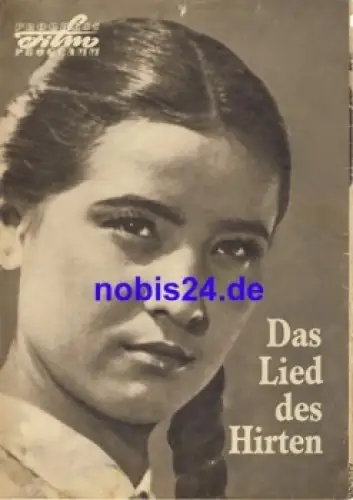Das Lied des Hirten sowjetischer Film 11/58 Progress Programm