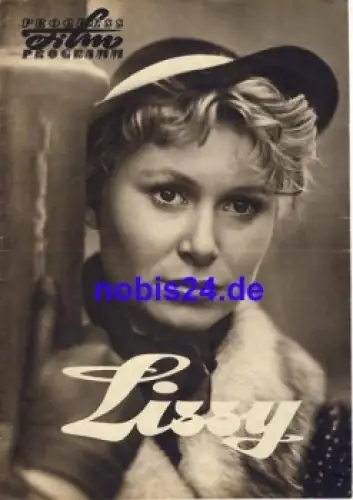 Lissy DEFA-Film mit Sonja Sutter, Horst Drinda 64/57 Progress Programm