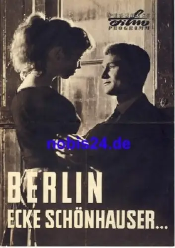 Berlin Ecke Schönhauser... DEFA-Film mit Ekkehard SChall, Ilse Page 75/57 Progress Programm