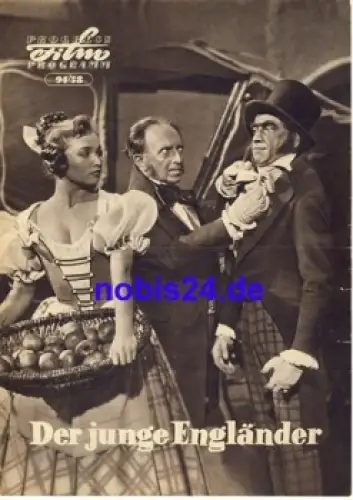 Der junge Engländer DEFA-Film 94/58 Progress Programm