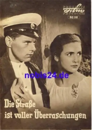 Die Straße ist voller Überraschungen - Sowjetischer Film 92/58 Progress Programm