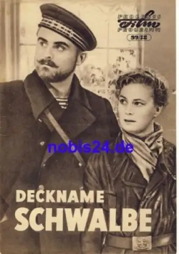 Deckname Schwalbe Sowjetischer Film 99/58 Progress Programm