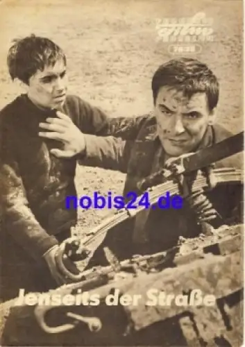 Jenseits der Strasse Jugoslawischer Film 76/58 Progress Programm