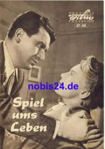 Spiel ums Leben 57/58 Progress Programm