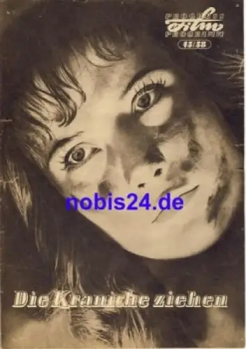 Die Kraniche ziehen - Sowjetischer Film 45/58 Progress Programm