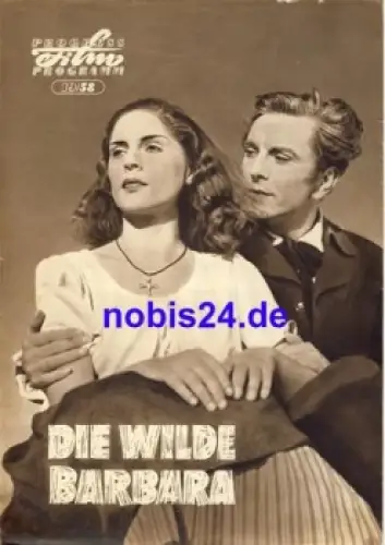 Die wilde Barbara 19/58 Progress Programm