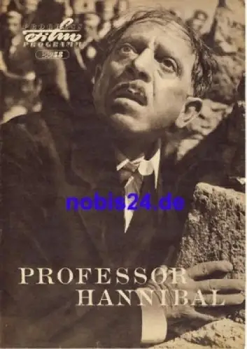 Professor Hannibal Ungarischer Film 23/58 Progress Programm
