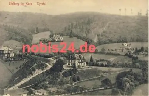 06547 Stolberg Harz Blick ins Tyratal o 7.7.1913