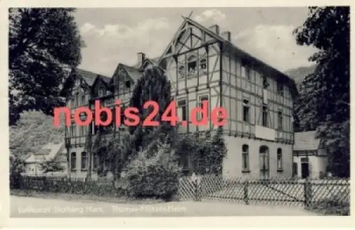 06547 Stolberg Thomas Münzer Heim o 13.7.1968