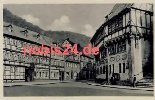 06547 Stolberg Harz Hotel Kanzler Markt o 1953