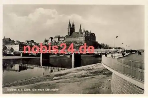 01662 Meissen Blick zum Dom o 23.7.1935