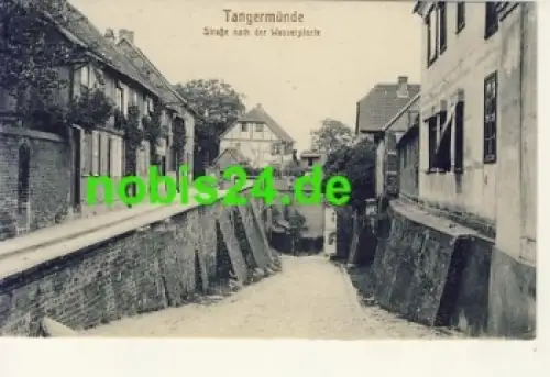 39590 Tangermünde Strasse Wasserpforte *ca.1915