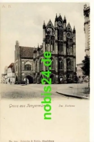 39590 Tangermünde Rathaus *ca.1915