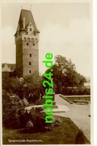 39590 Tangermünde Kapitelturm Denkmal *ca.1920