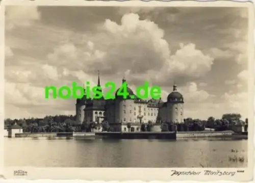 01468 Moritzburg Jagdschloss *ca.1940  Hahn-Foto10995
