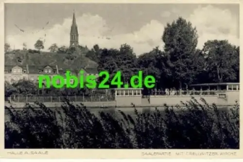 Kröllwitz Halle Saale Cröllwitzer Kirche o 15.5.1938