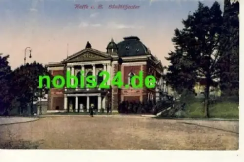 Halle Saale Stadttheater o 15.10.1926