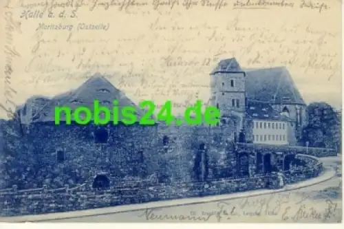 Halle Saale Moritzburg Ostseite o 3.8.1901