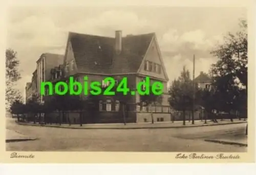 Diemitz Halle Saale Berlinerstrasse Ecke Breitestrasse  *ca.1920