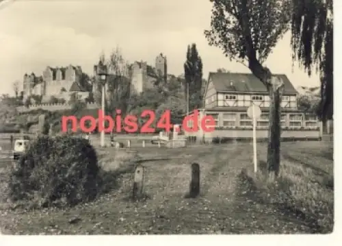 06406 Bernburg Saale Klubhaus und Schloss o 1968