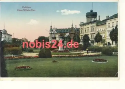 Cottbus Kaiser Wilhelm Platz *ca.1917