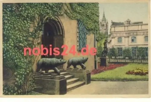 Dessau Schlosshof *ca.1950