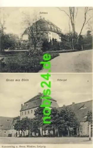 04774 Börin Rittergut Schloss o 7.6.1911