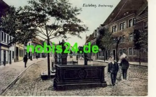 06295 Eisleben Breiterweg Brunnen o 25.5.1912