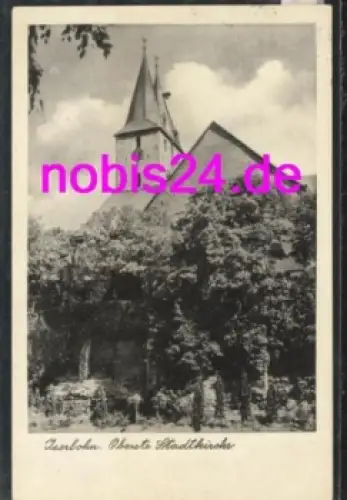 58638 Iserlohn Obere Stadtkirche o 26.6.1957